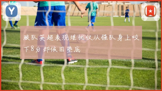 狼队英超表现堪忧仅从强队身上咬下8分却依旧垫底